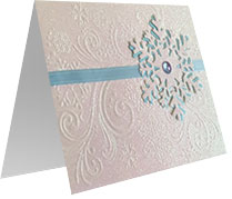 Pretty Penny Designs Snowflake Card