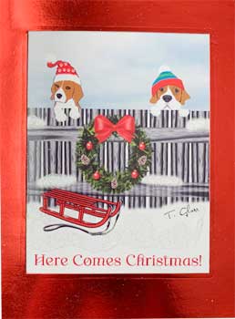 Pretty Penny Designs Here Comes Christmas