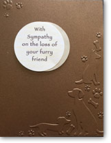 Pretty Penny Designs, Pet Loss