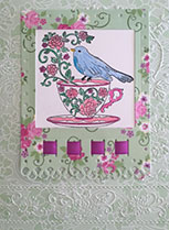 Pretty Penny Designs Teacup Birthday Card