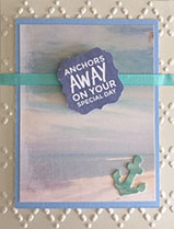 Pretty Penny Designs Anchor Birthday Card