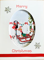 Pretty Penny Designs Christmas Sled
