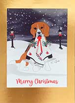 Pretty Penny Designs Christmas Skate