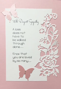 Pretty Penny Designs, Rose Border Sympathy