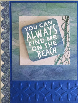 Pretty Penny Designs, Beach Note